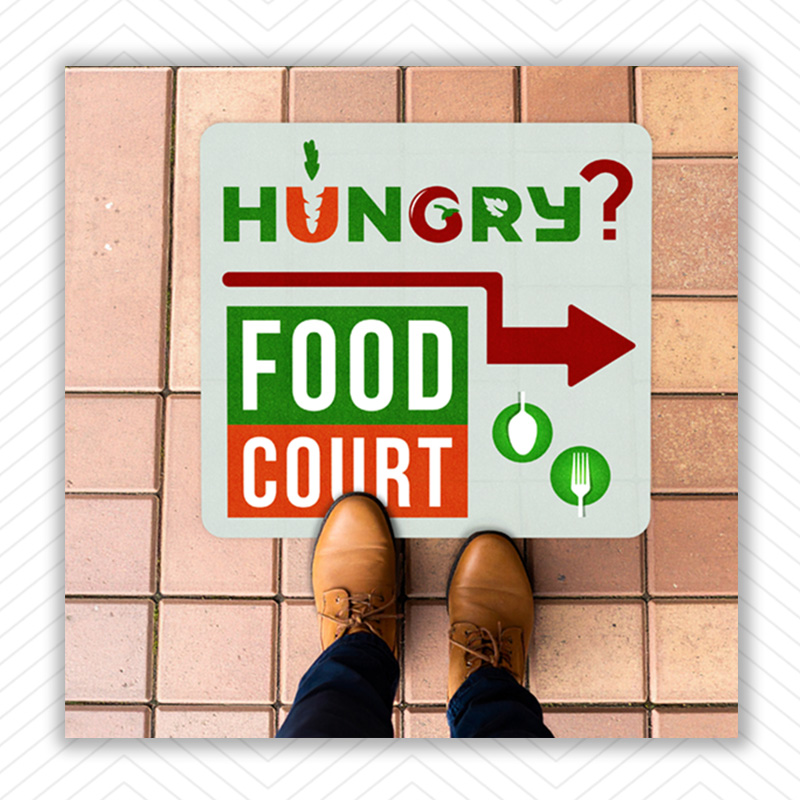 Outdoor Floor Graphic